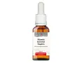 Braune Glasflasche mit Pipette, gefüllt mit Vitamin D3 & K2 Tropfen.