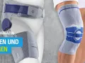 Samberger Magazin zeigt Orthesen und Bandagen. Eine Sprunggelenkbandage ist sinnvoll zur Unterstützung.