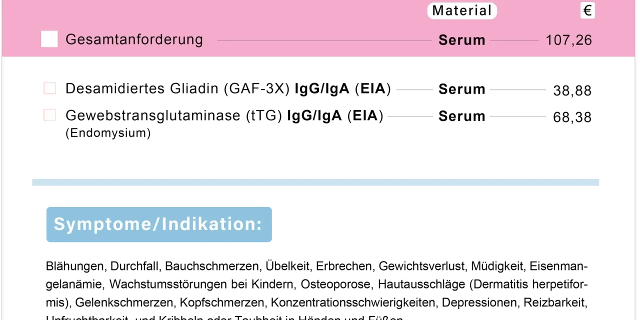 Zöliakie-Diagnostik: Leitfaden für Ärzte | Schnelle & präzise Ergebnisse