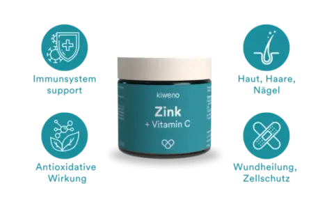 Vitamin C & Zink: Immunsystem stärken Dosierung, Mangel, Quellen