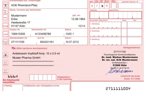 Privatrezept: Kosten, Gültigkeit & Erstattung einfach erklärt