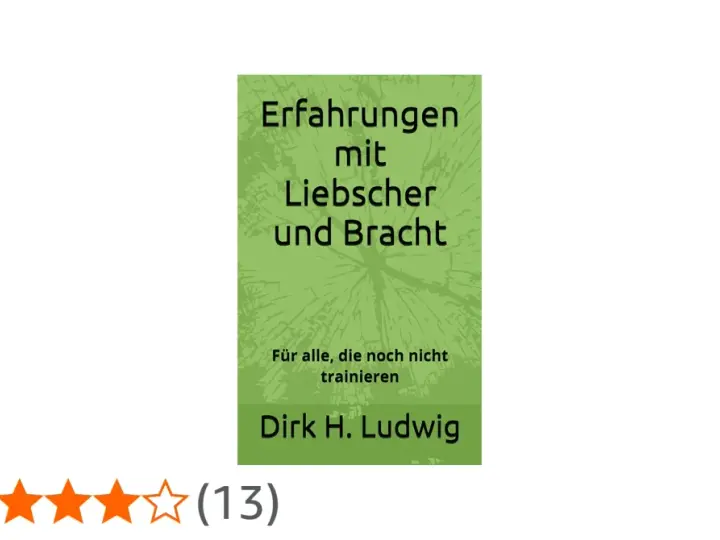 Buchcover "Erfahrungen mit Liebscher und Bracht" von Dirk H. Ludwig. Ein Ratgeber, der auch negative Erfahrungen thematisiert.