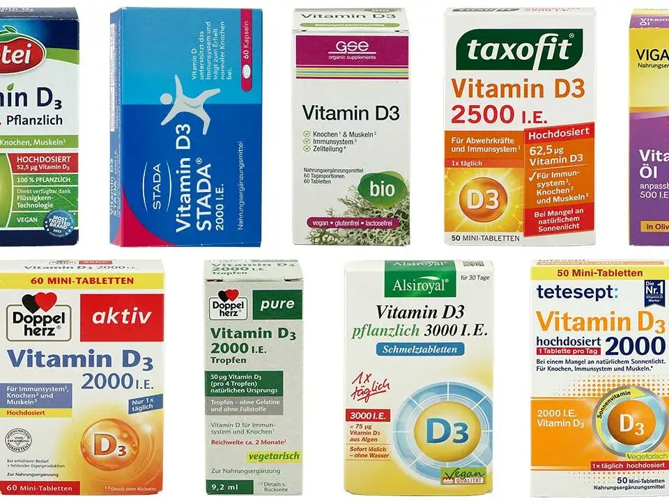 Vitamin D Präparate Vergleich